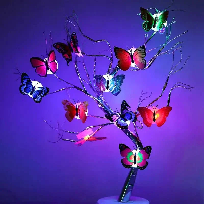 6 LED Butterfly Night Lamps - Ashiyna Shopping Mall